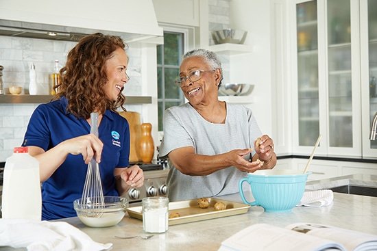 our senior home care aides provide healthy meals and cooking for the elderly in their golden years